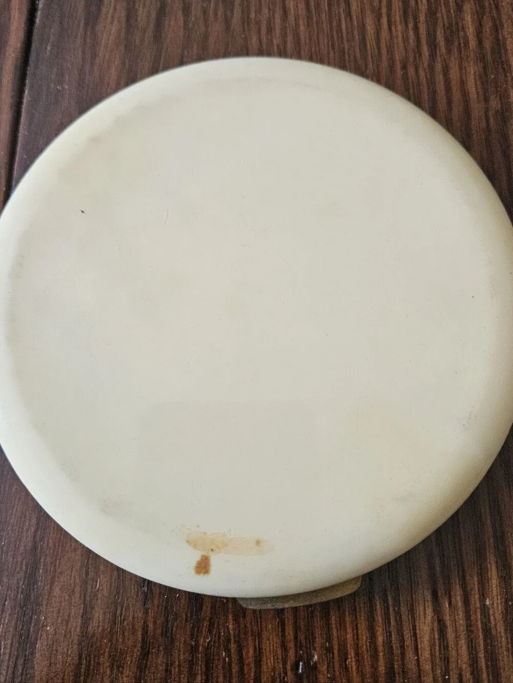 Rex Flapjack Powder Compact 1940s Pansies 4.5in Everlast Sifter Box